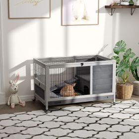 Indoor Rabbit Enclosure (Option: Grey-1195x150x545 mm)
