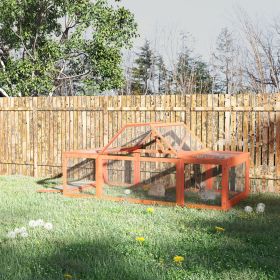 Large Rabbit Hutch Small Animal Habitat Enclosure Outdoor Run and Lockable Doors Natural (Option: Natural Wood-935x500x225 mm)