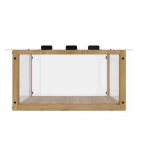 Waterproof Window Cat Perch Catio, Wood Cat Window Box, Window Catio For Indoor Cats. Suitable Single Hanging Window With An Inner Diameter Of Th (Option: Wooden cat window box)